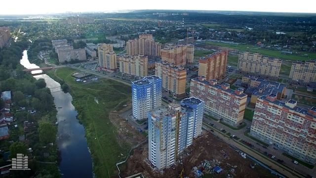 ЖК «Лукино-Варино» (аэросъемка: 28.08.2016) смотреть онлайн