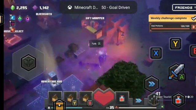 Minecraft dungeons Goal Driven achivement guide смотреть онлайн
