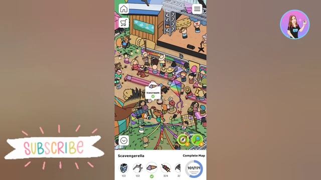 Scavenger Hunt - Scavengerella Level 1 Gameplay ?