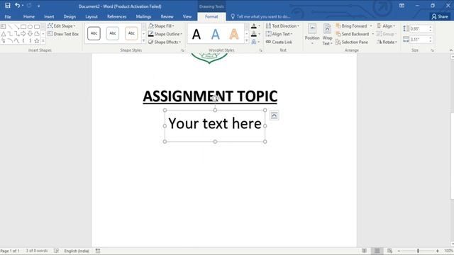 How to Create a Project Front Page in Microsoft Word | Front Page Design in Microsoft Word смотреть онлайн