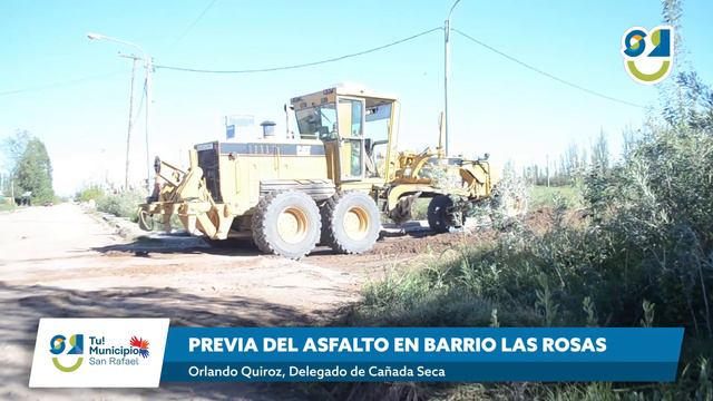 🟢PREVIA DEL ASFALTO EN BARRIO LAS ROSAS🟢 #SanRafael #Municipalidad #Asfalto #Distritos смотреть онлайн