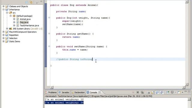 16 Java - Inheritance IS A смотреть онлайн