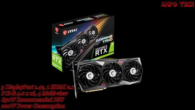 MSI RTX 3070 GAMING TRIO and GAMING X TRIO 8GB Graphics Card | AMPo Tech смотреть онлайн