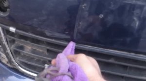 Снятие решетки радиатора на POLO SEDAN