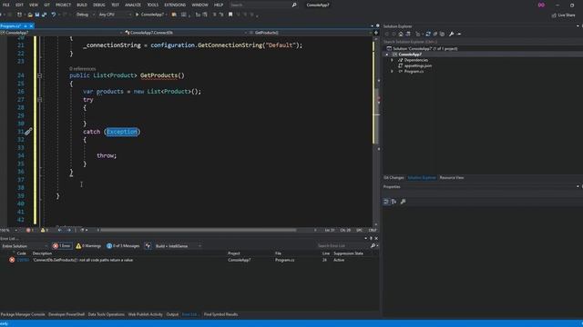 SQL Server Database inside .Net Core Application Visual Studio 2019 смотреть онлайн