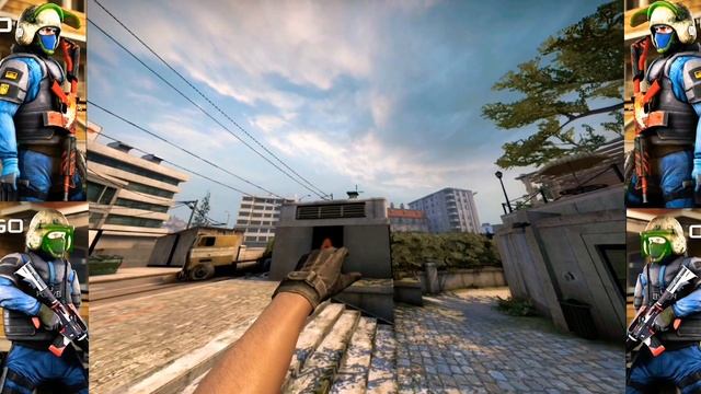 Раскидка смоков на карте Overpass! Топовые раскидки! Шок! смотреть онлайн