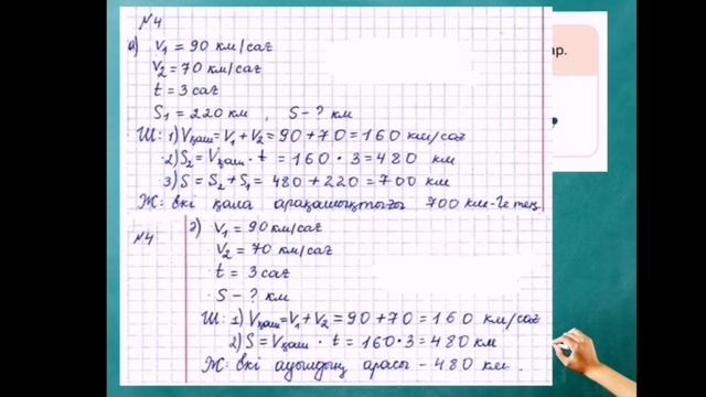 Математика 4 сынып 128-129 сабақ | Қорытындылау смотреть онлайн