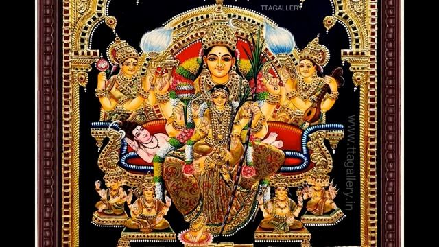 Navaratri Series; Shri lalithaparemeshwari askshara maala (part 2) смотреть онлайн