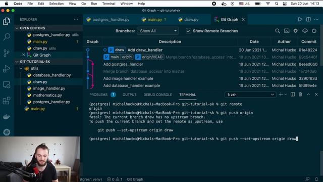 Kurz Gitu | Lekcia 13 | git clone, git fetch смотреть онлайн