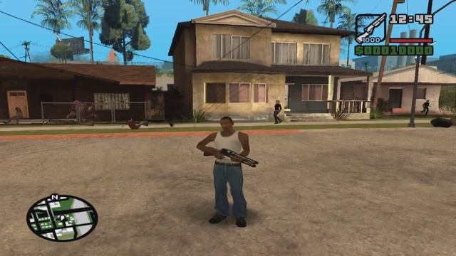 Обзор модов GTA San Andreas #67 - Max Payne - Weapons Pack смотреть онлайн