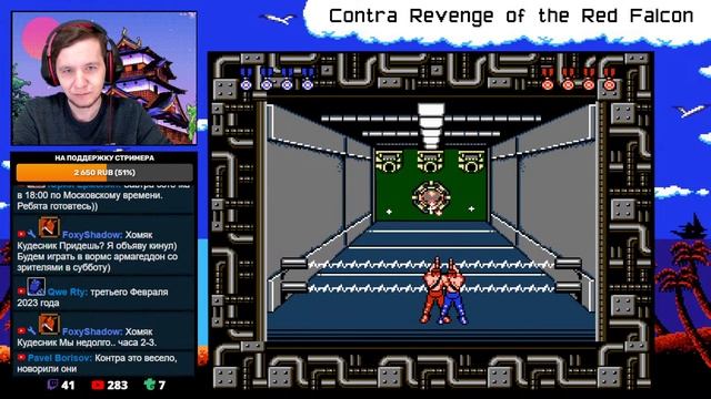 Contra Revenge of the Red Falcon (NES) - Coulthard & Frozza смотреть онлайн