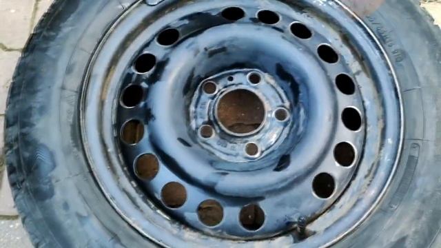 Подготовка колес к продаже, как заработать, на колесах. Как покрасить диски баллончиком. смотреть онлайн