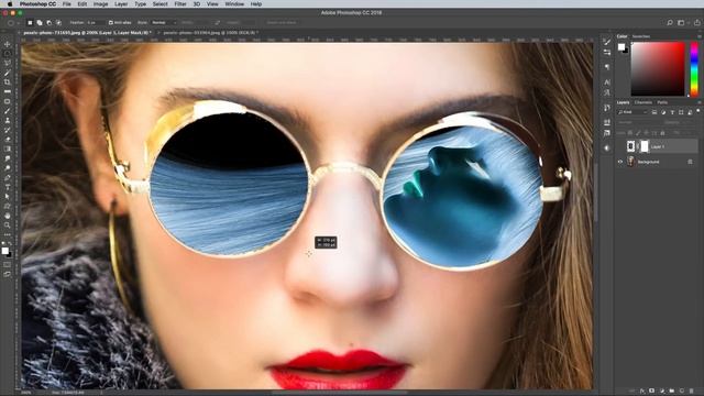 Pixel Sorting Glitch Art Effect Photoshop Tutorial смотреть онлайн