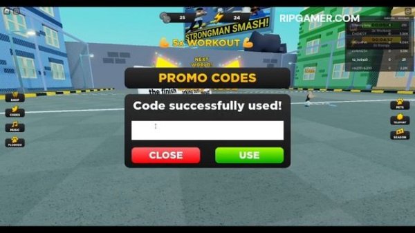 All Secret strongman simulator Codes 2023 | Codes for strongman simulator 2023 - Roblox Code