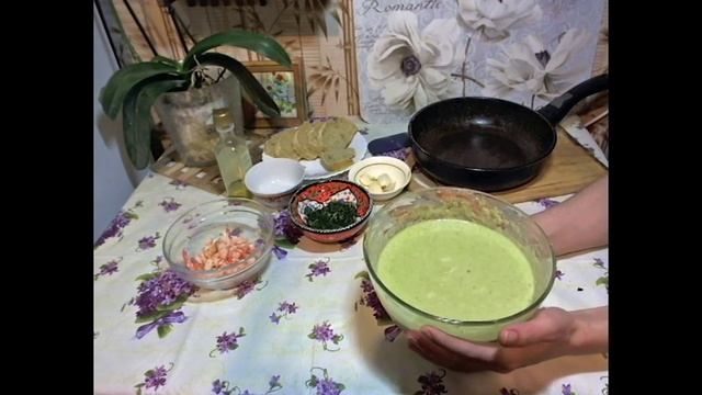 Суп пюре из броколи (с креветками) смотреть онлайн