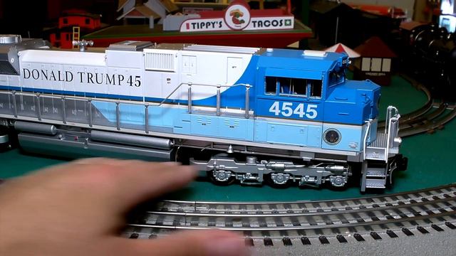Lionel Trump SD70ACE Diesel Legacy #4545 One of 450 Limited Brand New Unboxing & Run! Wow #2033430 смотреть онлайн