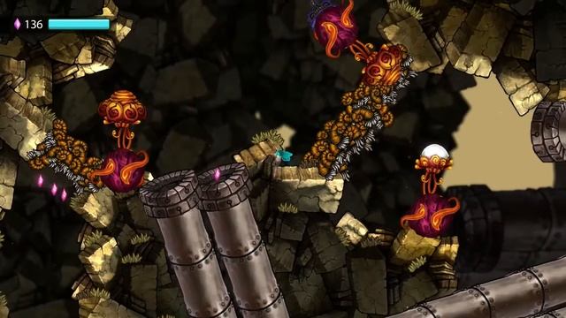 Beatbuddy - Walkthrough - Level 3 Ruins (Xbox One) смотреть онлайн