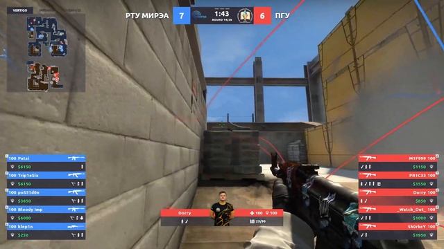 РТУ МИРЭА vs ПГУ | VERTIGO | Основной этап | 1/2 | Кубок Российс� смотреть онлайн