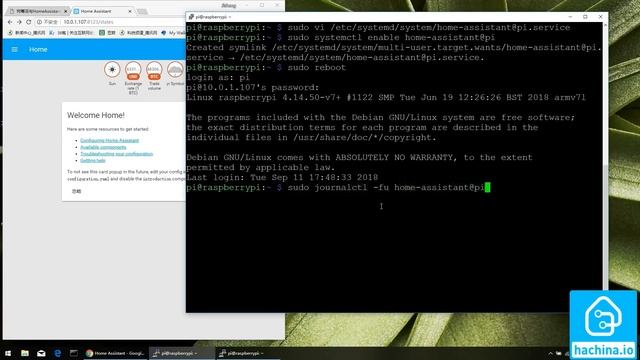 「已过期」01-5 入门准备篇：HomeAssistant自启动如何配置【HomeAssistant智能家居实战篇】 смотреть онлайн