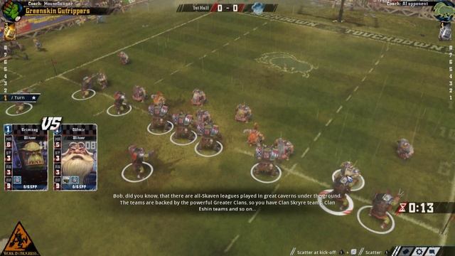 Blood Bowl 2: How To Play Blood Bowl - Blocking смотреть онлайн