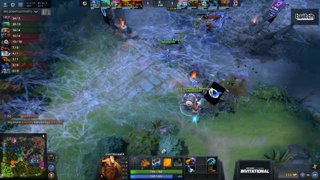 VG.J Storm против Digital Chaos, Первая карта, NA квалификация SL i-League Invitational S3 смотреть онлайн