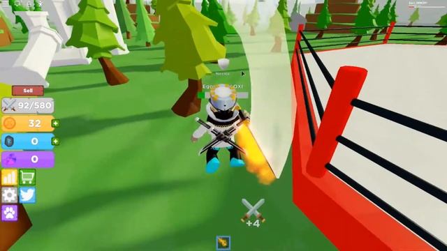 убил двоих боссов |Boss Fighting Simulator|ROBLOX| смотреть онлайн