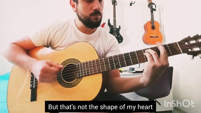 Shape of my Heart - Sting (Guitar cover) смотреть онлайн