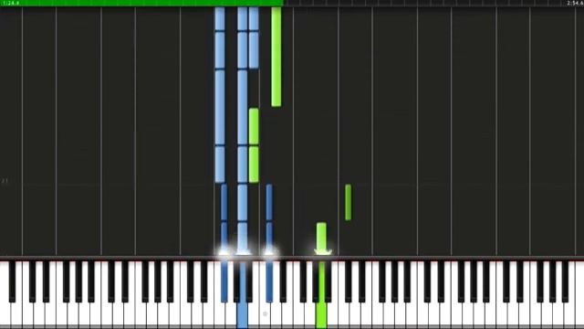 Alexander Borodin - Polovstian Dances {Prince Igor} (Piano Tutorial) [Synthesia] смотреть онлайн