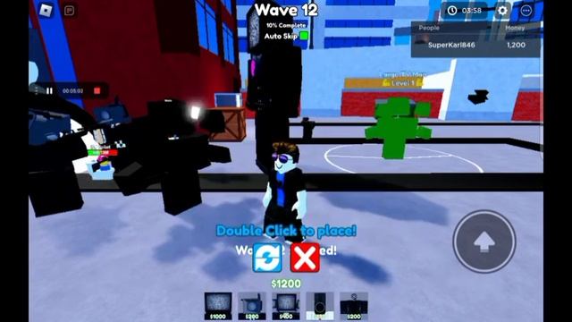 Играю в Роблокс Скибиди туалет Дефенс Roblox смотреть онлайн
