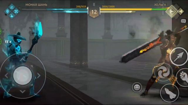 Shadow Fight 4 Arena Монах Шань. Истории. Глава 3: Непокорный огонь Прохождение за Шанья смотреть онлайн