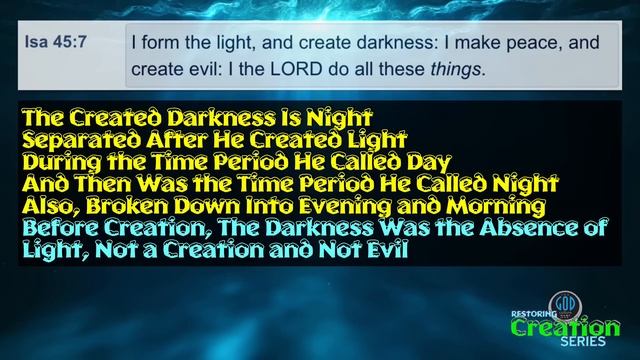 Restoring Creation: Part 10: Did Creation Begin In Gen. 1:2? Powerful Revelation! смотреть онлайн