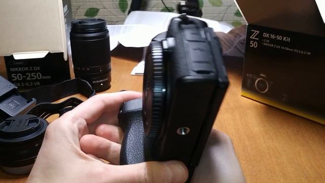 Распаковка фотоаппарата - Nikon Z50 Kit смотреть онлайн