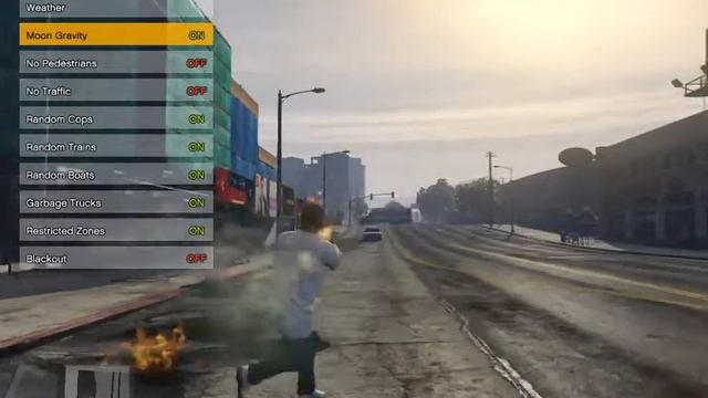GTA5 #5 Обзор "Enhanced Native Trainer" Часть II смотреть онлайн