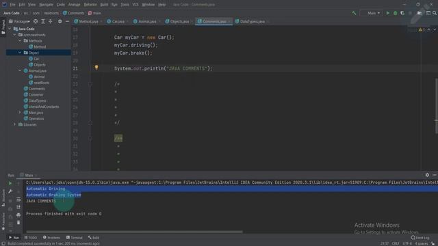 Java Tutorial - Methods in Java - Access Specifiers смотреть онлайн