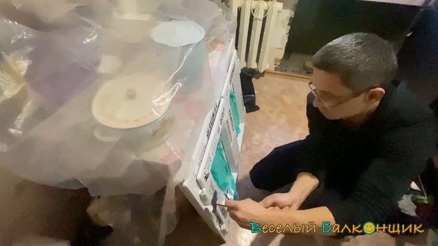 Монтаж зимнего холодильника без внутренней отделки | Зимние холодильники ПВХ в Уфе смотреть онлайн