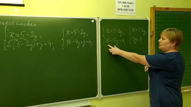 Способ подстановки смотреть онлайн