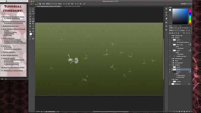 Photoshop Brush Techniques Tutorial смотреть онлайн