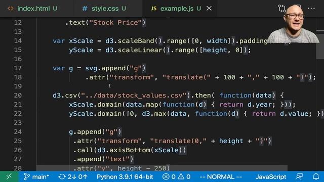 Tooltips and Bar Charts with D3 смотреть онлайн