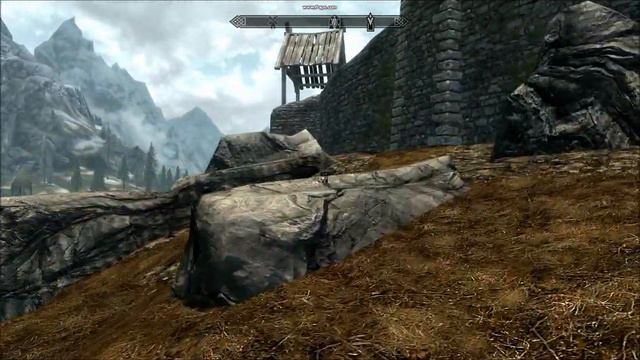 Weird Shadows in Skyrim смотреть онлайн