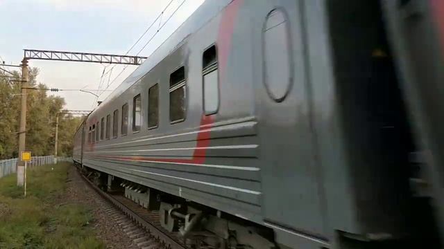 ЭП1М-604 с поездом №306 Москва - Сухум смотреть онлайн