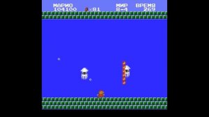 Как пройти последний уровень (8-4) в Super Mario Bros.( Денди)