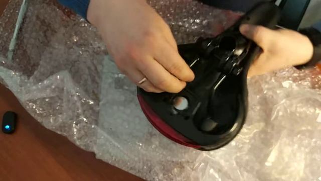 Вело седло ROCKBROS с задним фонарем. смотреть онлайн