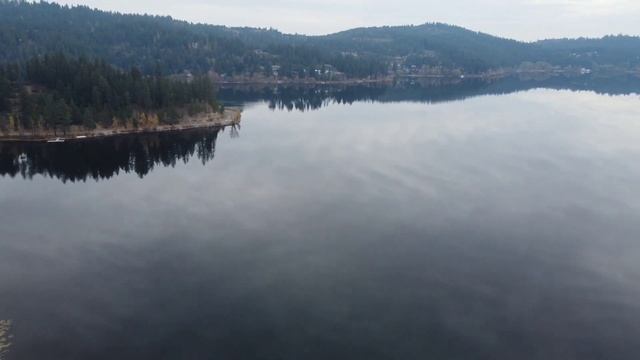 Hauser Lake Dji Mini 2, from the North End Nov 2023 смотреть онлайн