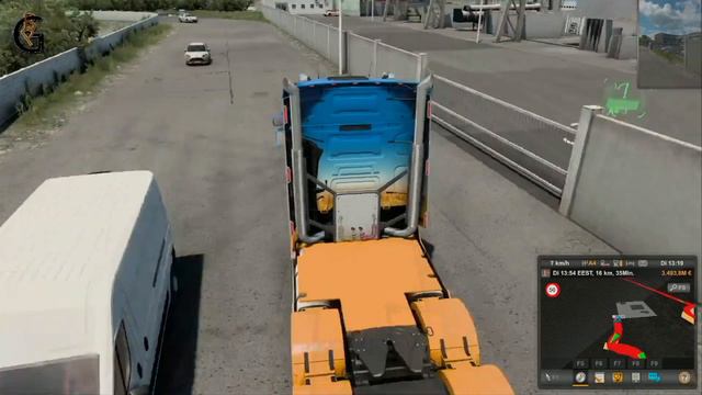 Euro Truck Simulator 2 (1.45.1.0s) (ETS2) - eine total verkorkste Folge смотреть онлайн