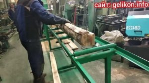 Тонкомерный многопил станок СПБ-8м не требуется сортировка бревен по диаметру,обслуживание 2человек