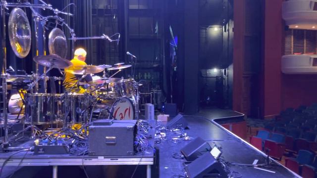 Carl Palmer Drum Sound Check, Ft. Lauderdale, FL смотреть онлайн