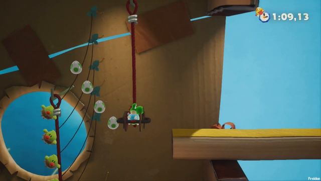 Yoshi's Crafted World - Guia 100% - Region de Fabula - Español смотреть онлайн