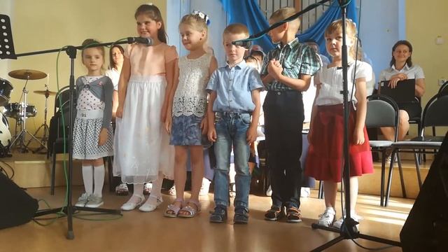 Песня Библию читай каждый день//дети поют//воскресная школа// Праздник Троица смотреть онлайн