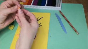 Как выполнить рельеф из пластилина "Осенний букет". Мастер-класс, пошагово.