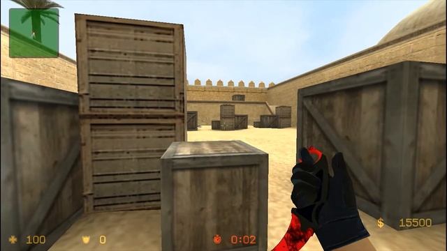 Карта Aim Map из CS-GO в CSS | Тренировка аима в КС смотреть онлайн